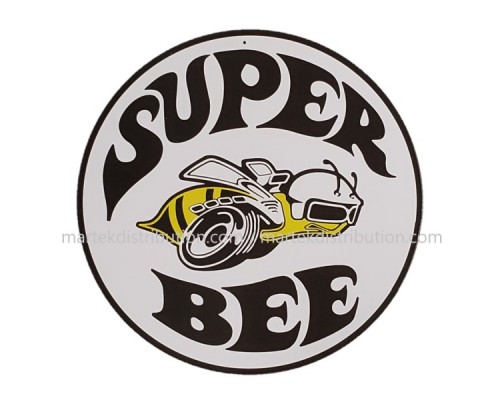 Enseigne Dodge Ronde 12" SUPER BEE